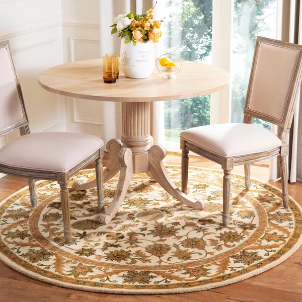 Safavieh Antiquity AT52B 3&6x22 Round Wine - Gold Rug