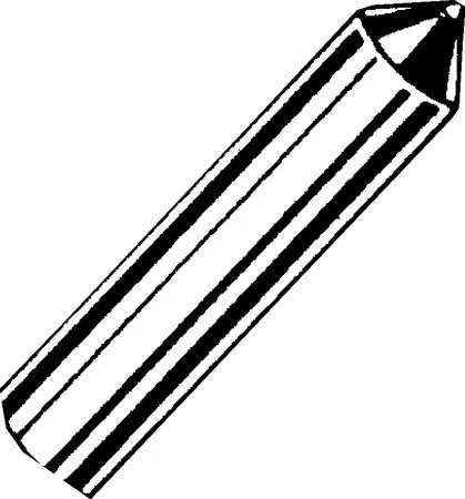 Norton 66260195007 Diamond Truing and Dressing Tool - 0.0015x22