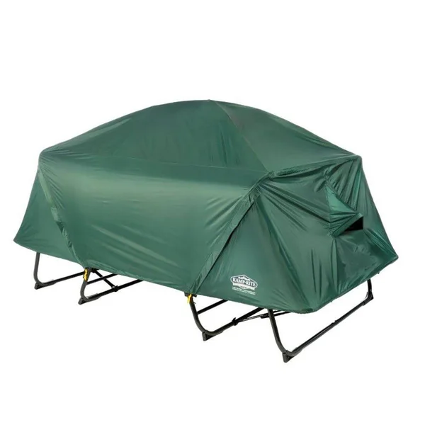 Kamp-Rite 2 Person Folding Off The Ground Camping Sleeping Bed Tent Cot (2 Pack)