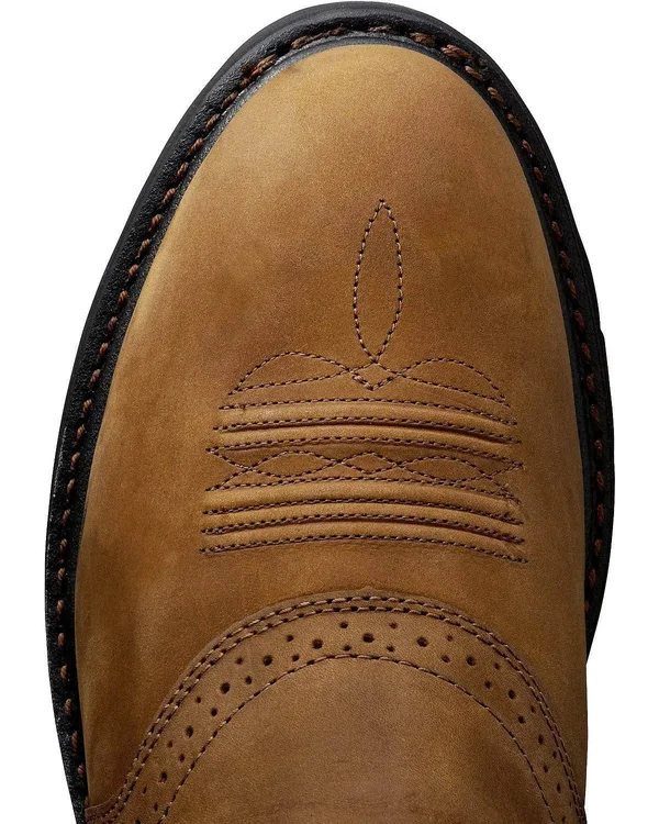 Ariat Men's Sierra Saddle Work Boots - Aged Bark