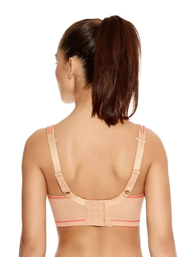 Freya Sonic Moulded Underwired Sports Bra Nude, AA4892NUE, Poinsettia - 32H Nude