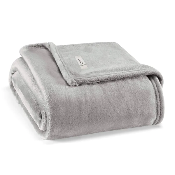 Ed Ellen DeGeneres Ultra Soft Plush Solid Blanket - King, Grey