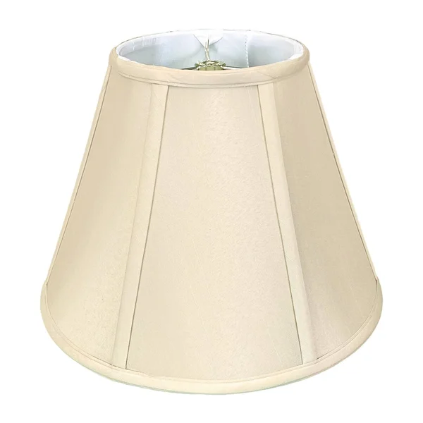 Royal Designs Deep Empire Bell Lamp Shade - Beige, 9x16x12.25 Set of 2