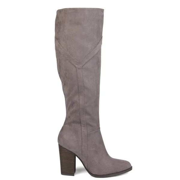 Brinley Co. Womens Detailed Knee High Boot