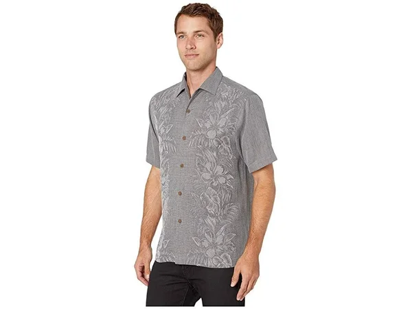 Tommy Bahama Kamari Border Short-Sleeve Woven Shirt, Size S, Msrp