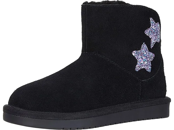Koolaburra by Ugg - Kids& Koola Star Mini Boots in Black - Size 1