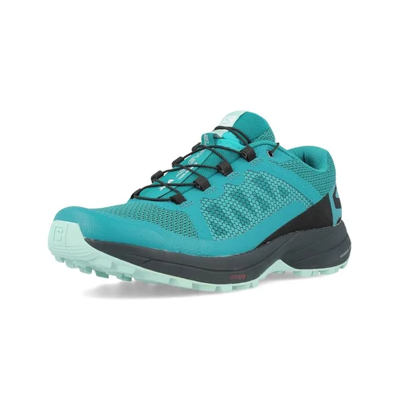 Salomon Women's XA Elevate Shoe - 6.5 - Deep Lake, Black, Eggshell Blue