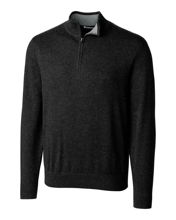 Cutter & Buck Men's Lakemont Half Zip - BCS07728 Black