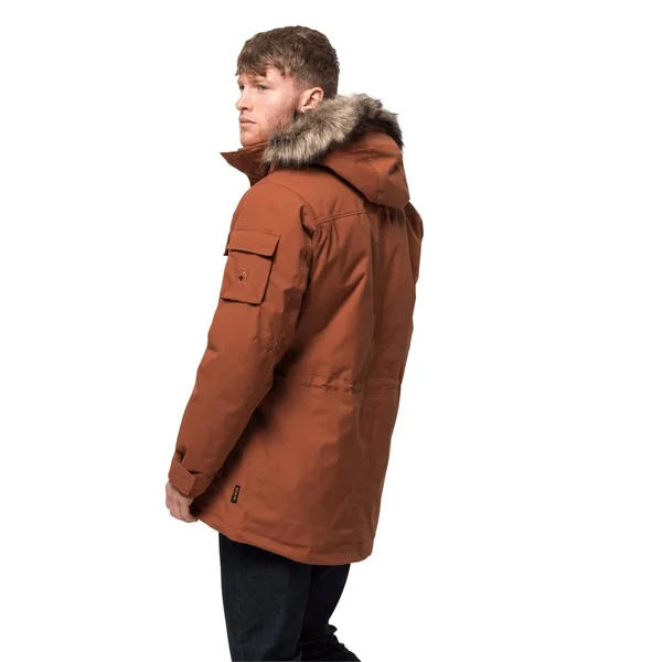Jack Wolfskin Glacier Canyon Parka Men Copper