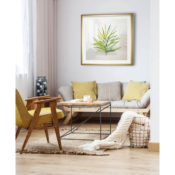 Tropical Botanical I -Framed Giclee Print - 16x16