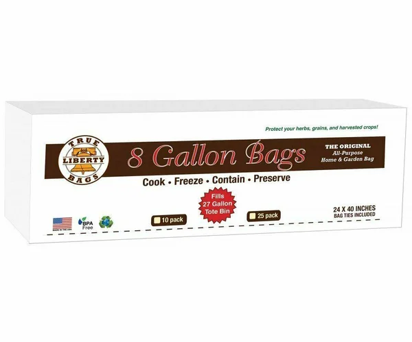 True Liberty 8 Gallon Bag 24 in x 40 in (25 Pack)