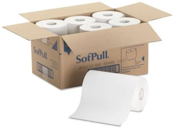 Georgia Pacific Professional SofPull Automatic Towel Dispenser, White