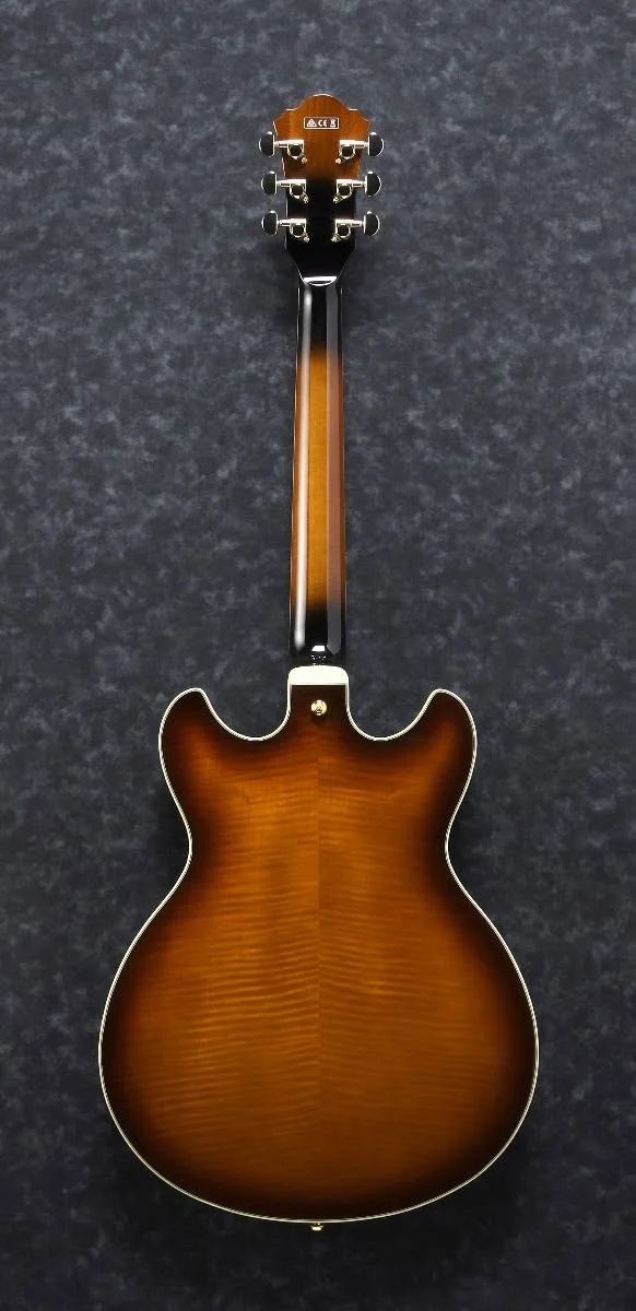 Ibanez AS93FM Artcore Expressionist Left-Handed Electric Guitar Violin Sunburst