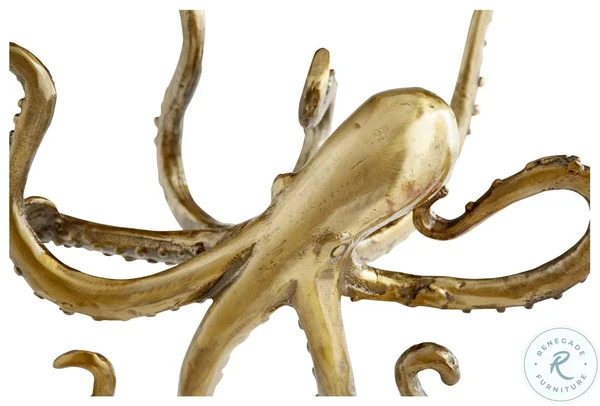 Octopus Shelf Decor - Cyan Design 11239