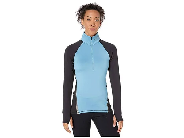 Under Armour Women's ColdGear Armour Zip Color Block - Blue, Xs