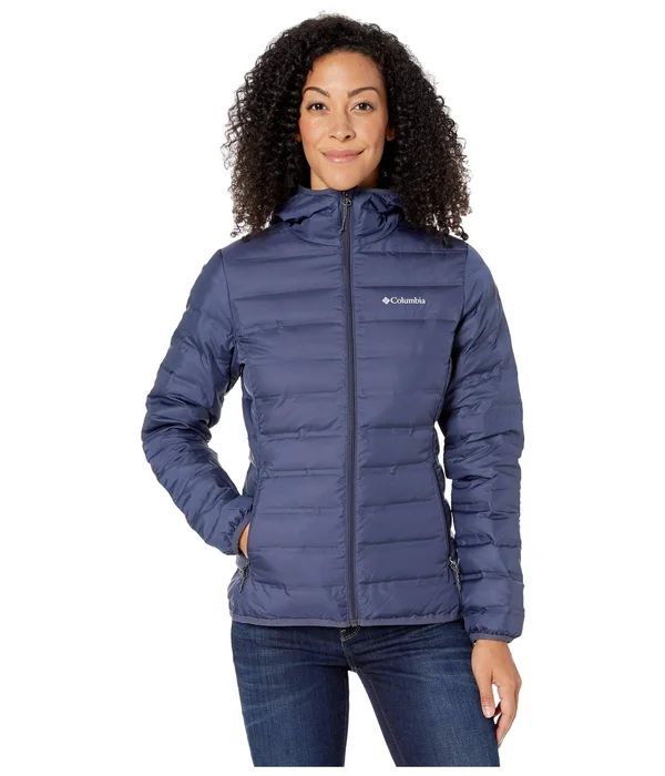 Columbia Women & S Lake 22 Down Hooded Jacket - Nocturnal
