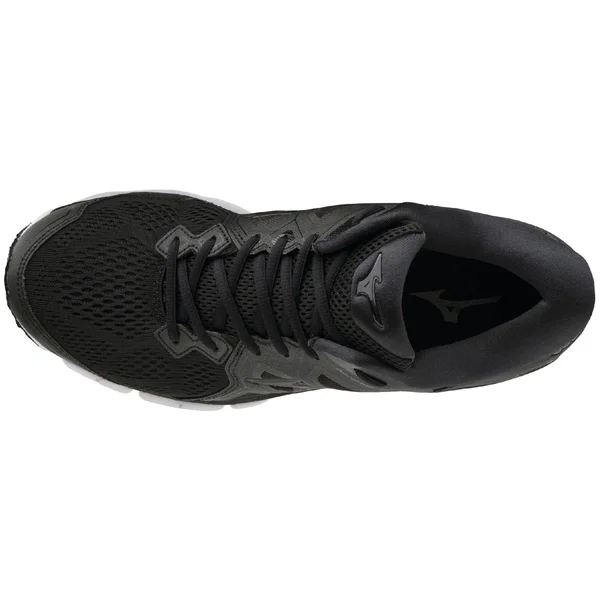 Mizuno - Men's Wave Sky 2 Running Shoe, Black, Size 7