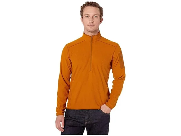 Arc&teryx Delta LT Zip Neck Men's (Timbre, Small)