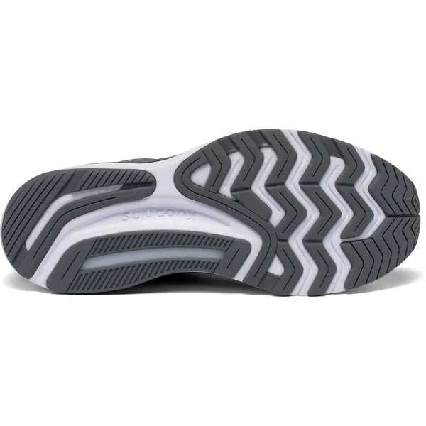 Saucony Men's Guide 14 Charcoal - Vizigold, 7.5, 2E