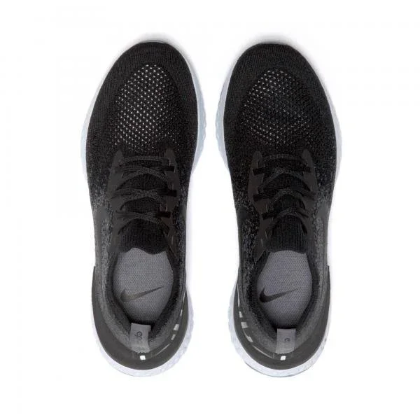 Nike Men's Epic React Flyknit Running Shoes, Black