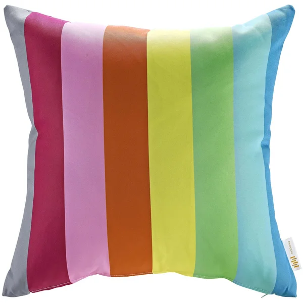 Modway Modify Multicolored Polyester Water-Resistant Throw Pillows (Set of 2) - Green