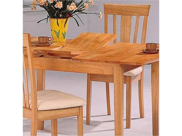 Dining Table - Maple, with A Leaf - Monarch Specialties - I 4267