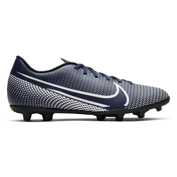 Nike Mercurial Vapor 13 Club FG/MG - Mens Molded Cleats - Midnight Navy/White/Black, Size 9.5