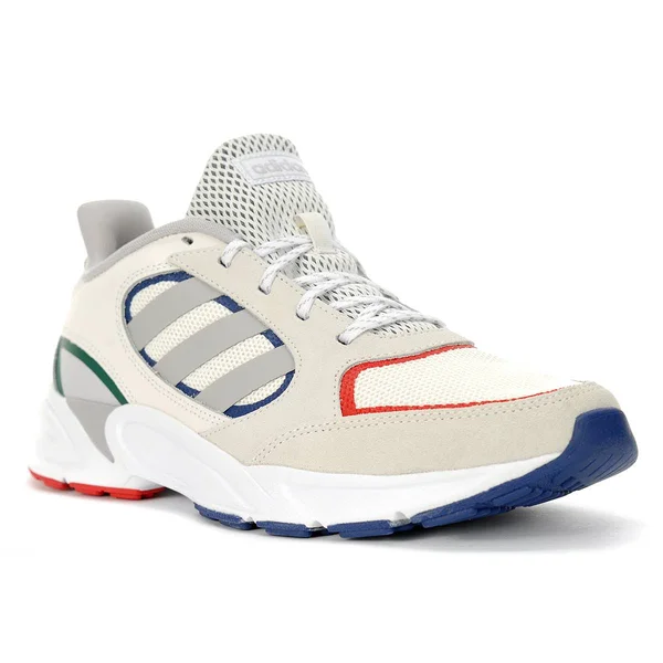 Adidas 90s Valasion Shoes - Men's 12.5 Cloud White - Grey Two - Tech Indigo
