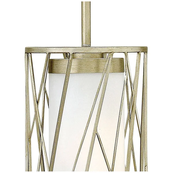 Fredrick Ramond Nest 1 Light Mini-Pendant - Silver Leaf - FR41617SLF