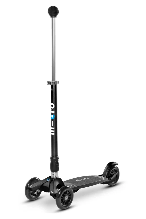 Micro Kickboard Compact Interchangeable Scooter (Black)