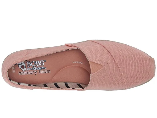 Skechers Women's Bobs Highlights 2.0 Fairy Duster Espadrille - Blush Pink