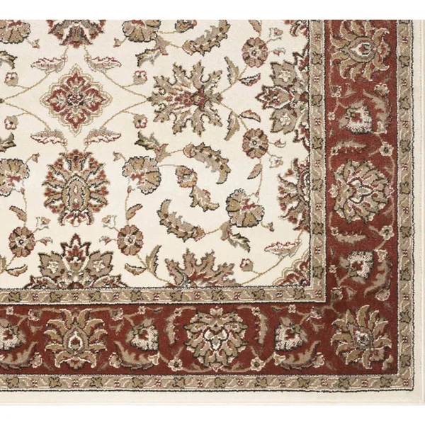 Rugs Direct 2&2x22 x 7&7x22 Bone Portal II Thorne Runner Area Rug