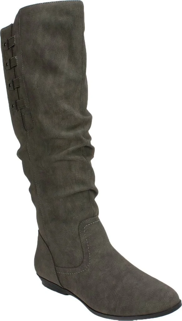 Cliffs by White Mountain Women's Francie Knee High Boot - Charcoal