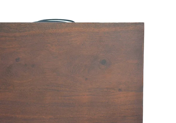 16x22 x 18x22 x 22x22 Brown Black Wood Metal Nightstand - 30" x 22" x 32"