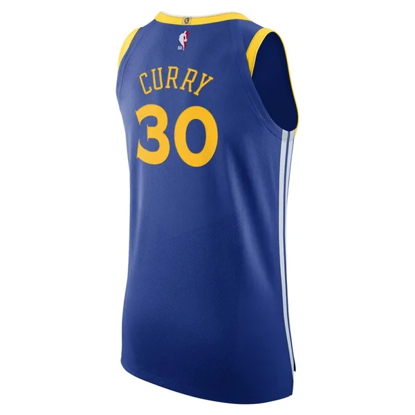 Nike Stephen Curry Golden State Warriors Royal Authentic Jersey - Icon Edition