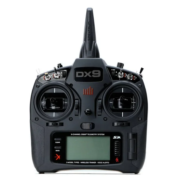 Spektrum - DX9 Black 9-Channel DSMX Transmitter Only - Mode 2, SPMR9910