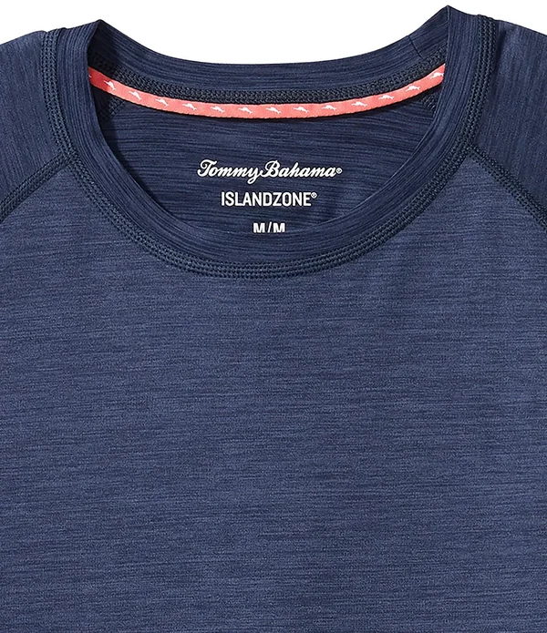 Tommy Bahama Delray IslandZone Crewneck T-Shirt - Iced Slate