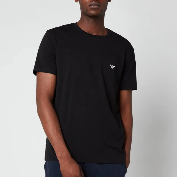 Emporio Armani Lounge 2 Pack T Shirts White