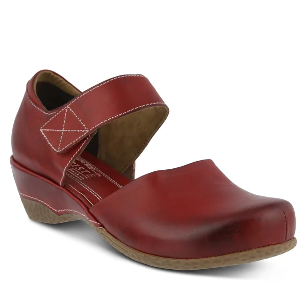 L&Artiste by Spring Step Gloss Women's Mary Jane Shoes, Size: 35, Red