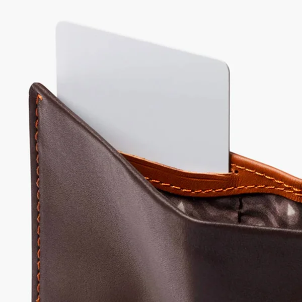 Bellroy Note Sleeve Wallet Java - Caramel - RFID