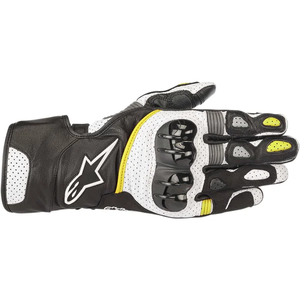 Alpinestars SP-2 V2 Black Gray Red Fluo Gloves