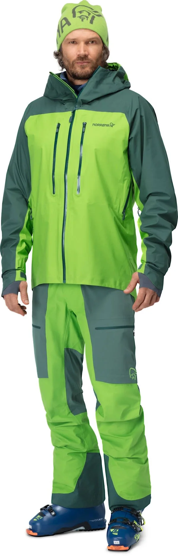 Norrona Lyngen Gore-Tex Jacket - Men's Jungle Green, L