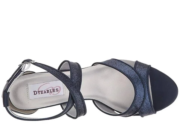 Dyeables Amber Women's Navy Sandal 6.5 M