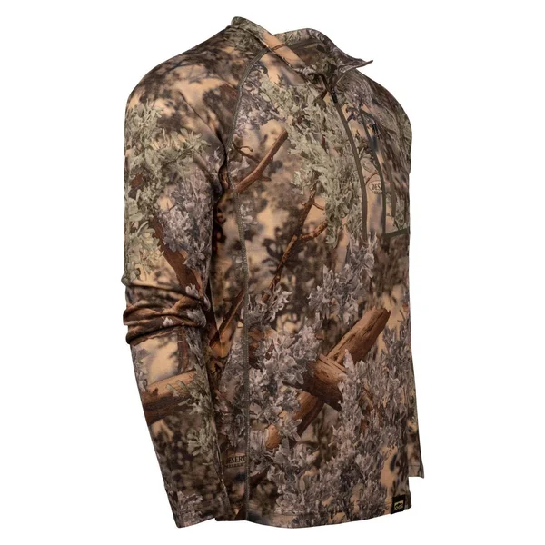King&s Camo XKG Foundation 260 Merino 1/4 Zip-Mountain Shadow-2XL