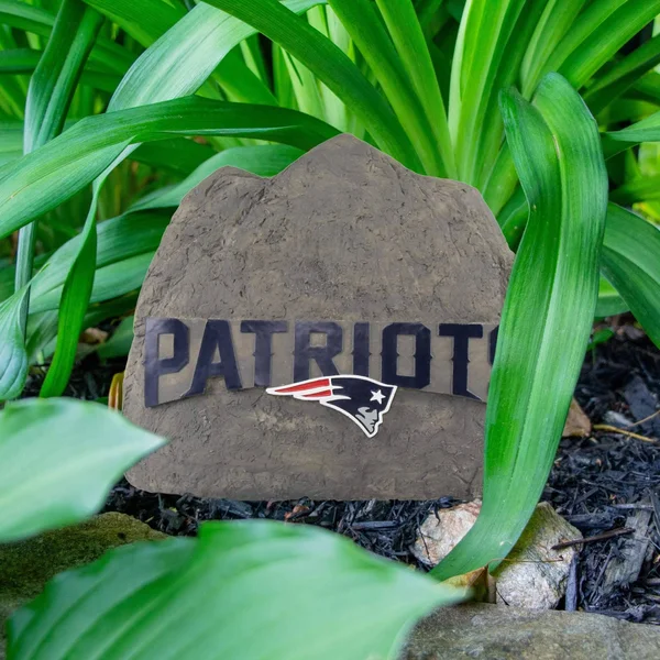 New England Patriots Garden Stone
