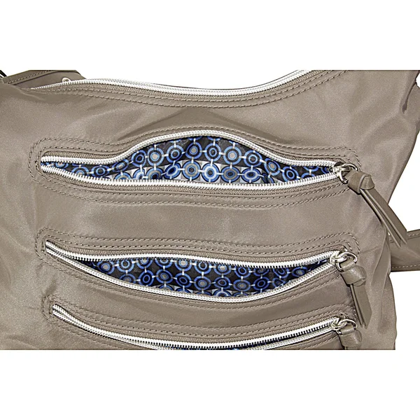 Hadaki Nylon Millipede Tote Stripes