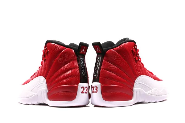 Air Jordan 12 Retro Bg (Gs) &Gym Red& - 153265-600 - Shoes 3 UK