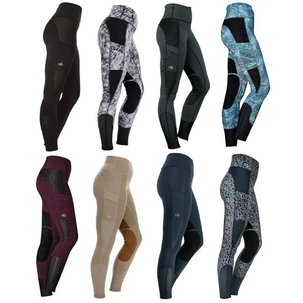 Horseware Ladies Riding Tights Large Redwood