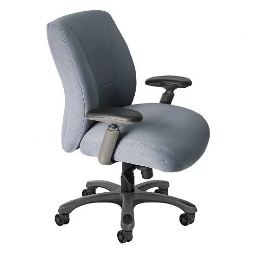 NBF Fabric Ergonomic Chair with Graphite Frame Apple Fabric//Graphite Base Signature Series (NBF7700F11)