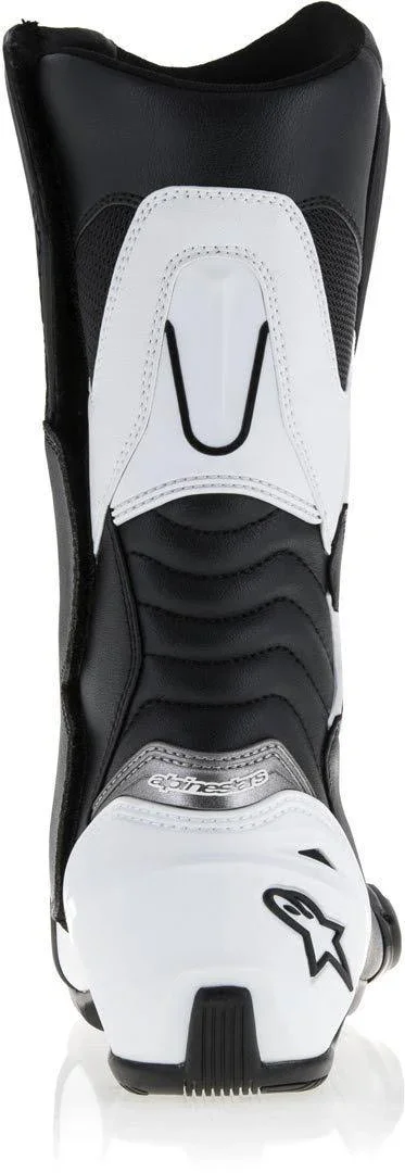 Alpinestars SMX S Motorcycle Boots Black/White 42
